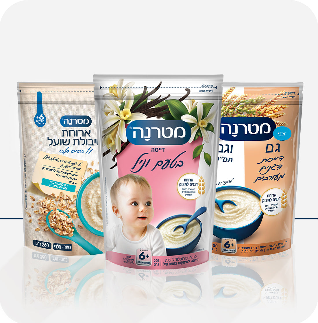 דייסות מטרנה בטעמים שונים